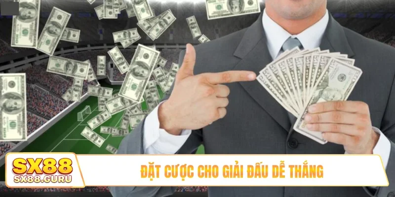 Đặt cược cho giải đấu dễ thắng