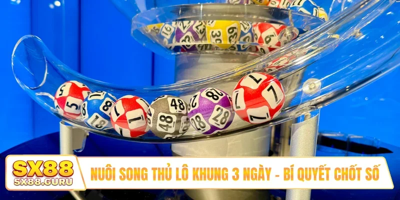 Nuôi song thủ lô khung 3 ngày